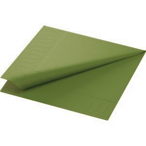 Duni Tissue Napkin, 3ply 33cm, Herbal Green