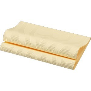 Duni Elegance Lily Napkins, 40cm, Cream