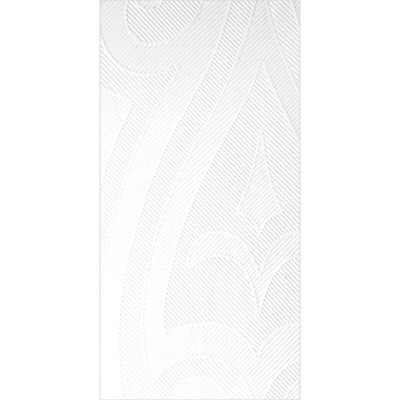 Duni Elegance Lily Napkins, 1/8 Headfold 48cm, White