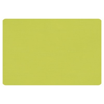 Duni Silicone Placemat Engraved, 30cm x 45cm, Effekt, Kiwi