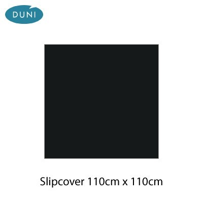 Evolin Slipcovers, 110cm x 110cm, Black