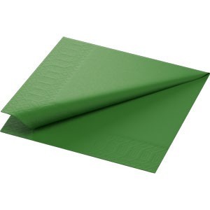 Duni Tissue Napkin, 3ply 33cm, Leaf Green
