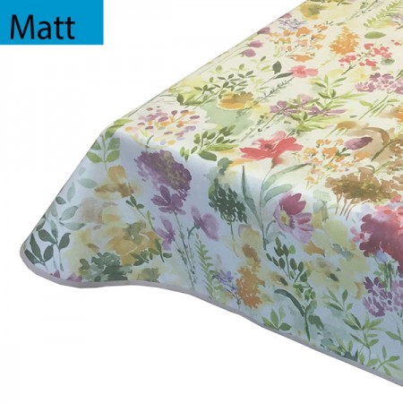 Autumn Life, Matt Oilcloth Tablecloth
