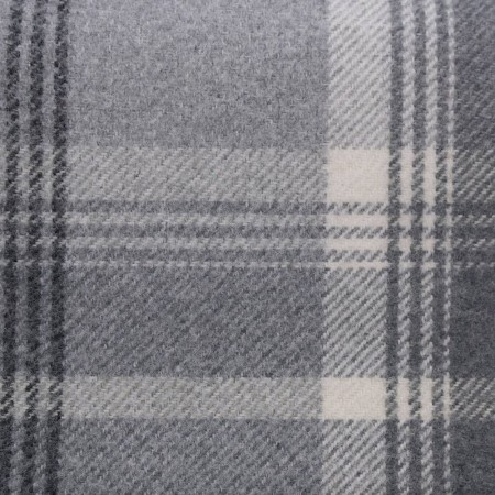 Fryetts Balmoral Dove Grey Furnishing Fabric, Remnant