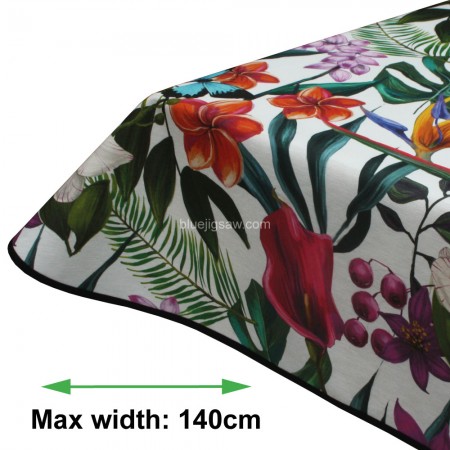 Tropical Acrylic Coated Tablecloth