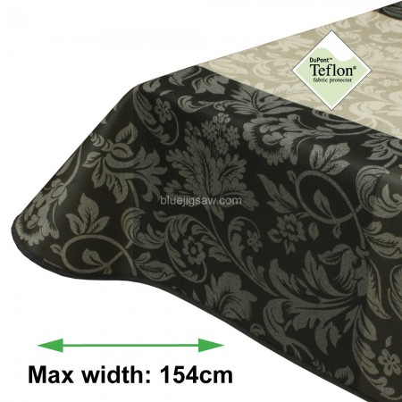 Opera Natural Acrylic Coated Tablecloth with Teflon