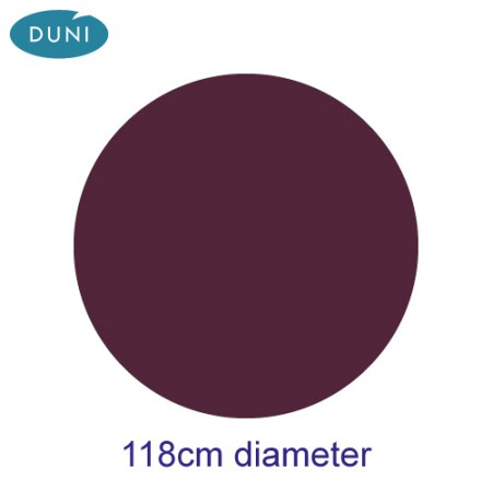 Dunicel Round Plum Tablecovers