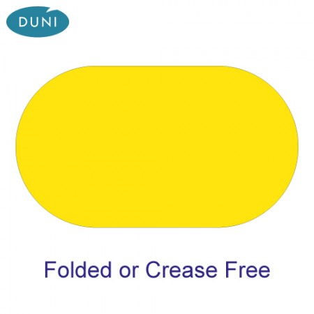 Dunicel Oval Yellow Tablecovers