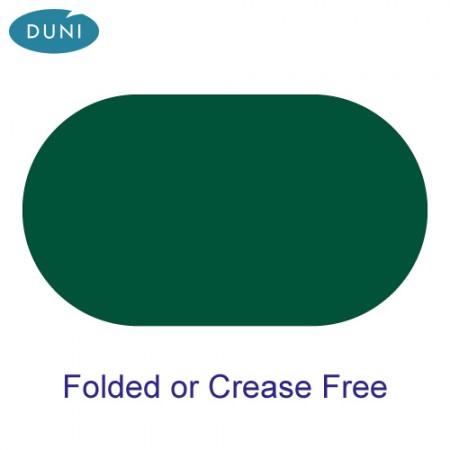 Dunicel Oval Dark Green Tablecovers