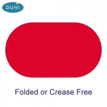 Dunicel Oval Red Tablecovers