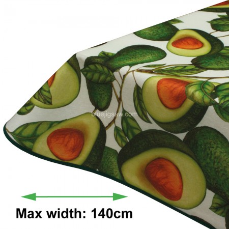 Mexican Avocado Acrylic Coated Tablecloth