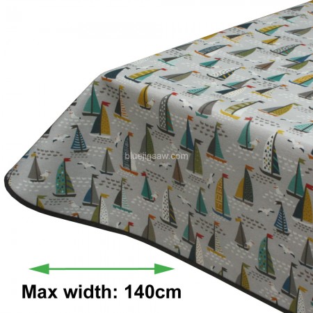 Solent Sailing Acrylic Coated Tablecloth
