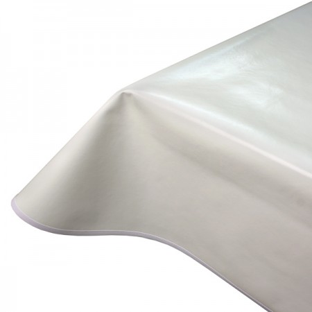 Vinyl PVC Tablecloth Plain White