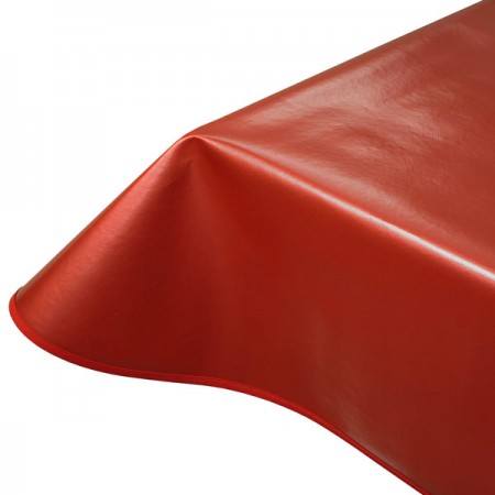 Vinyl PVC Tablecloth Metallic Red